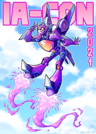 The Official Poster of Vee IP for Ia-Con Online 2021