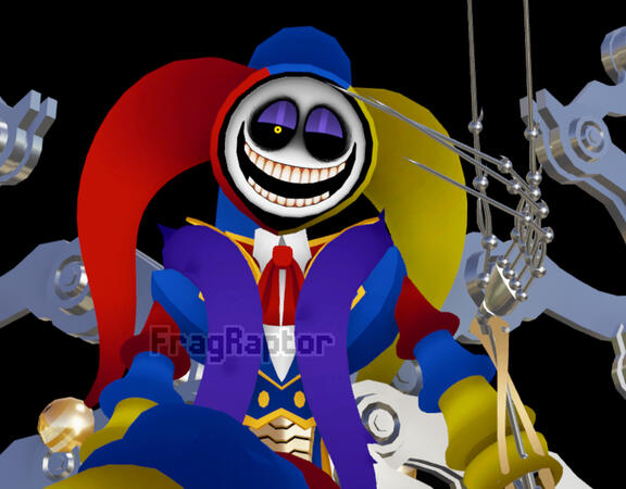 3D Model (VRChat Avatar) of my redesign of The Prototype (Tumblr Sexyman Version) from Poppy Playtime